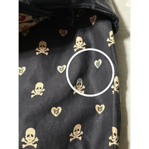 Loungefly ❤ Logo Skull & Crossbones Tote - Picture 9 of 10